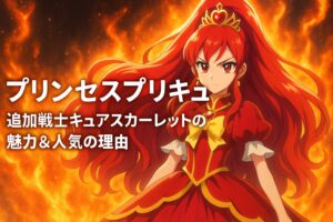 投稿についてもっと詳しく プリンセスプリキュア 追加戦士キュアスカーレットの魅力＆人気の理由